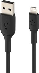 <p>USB-кабель Belkin CAA001BT1MBK.</p>
 цена и информация | Кабели для телефонов | hansapost.ee