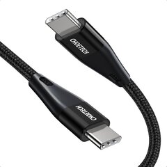 Кабель Choetech USB Type C - USB Type C Power Delivery 60Вт, 2 м, черный (XCC-1004-BK) цена и информация | Borofone 43757-uniw | hansapost.ee