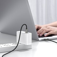 Кабель USB-C на USB-C Baseus Cafule, 100 Вт, 1 м (черный) цена и информация | Borofone 43757-uniw | hansapost.ee