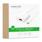 Ugreen USB Type C (mees) – HDMI (emane) adapter valge (40273) hind ja info | Mobiiltelefonide kaablid | hansapost.ee