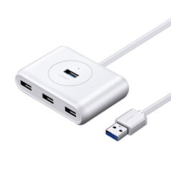 Ugreen multifunctional USB HUB Type c - 4 x USB 3.0 1m white (CR113) цена и информация | Кабели для телефонов | hansapost.ee