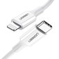 Ugreen MFi USB Type C – Lightning kaabel 3A 2m valge (US171) hind ja info | Mobiiltelefonide kaablid | hansapost.ee