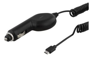 Deltaco USB-CAR94, Micro USB, 1A цена и информация | Зарядные устройства для телефонов | hansapost.ee
