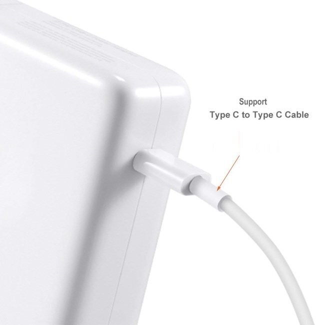 CP Apple 61W USB-C Power Adapter with Universal Type-C Plug MacBook Pro 13 A1718 MNF72LL/A (OEM) hind ja info | Laadijad mobiiltelefonidele | hansapost.ee