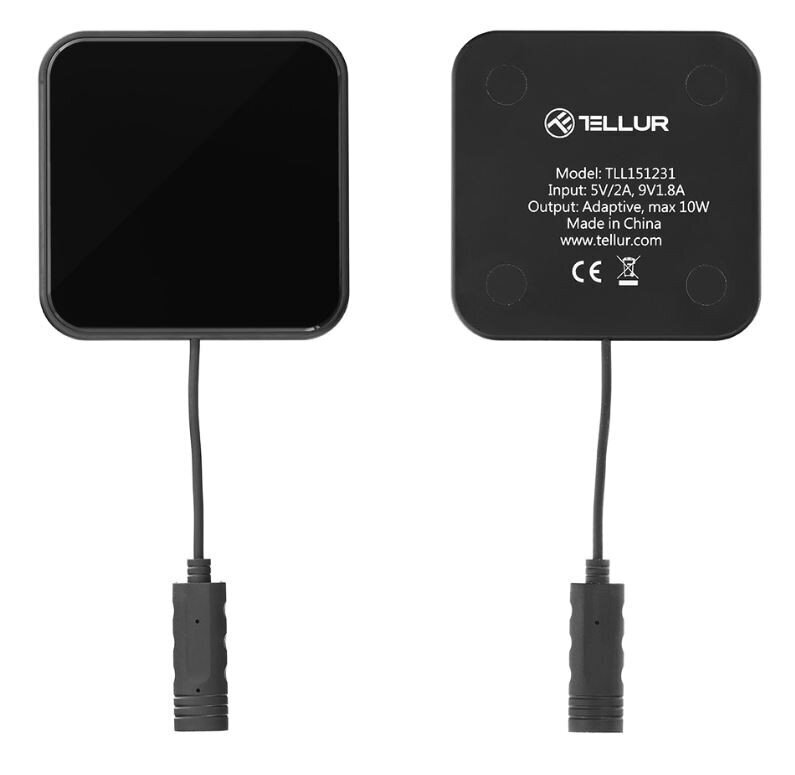 Juhtmevaba laadija Tellur Qi Ultra-Slim WCP03, 10W hind ja info | Laadijad mobiiltelefonidele | hansapost.ee