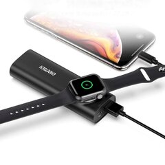 Зарядка Choetech 5000мАч USB 2.1A / Wireless Charger Qi MFI для Apple Watch, черный (T315) цена и информация | Зарядные устройства для телефонов | hansapost.ee