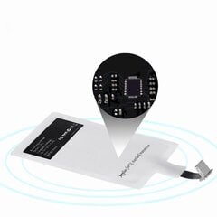 Choietech Adapter juhtmeevabaks laadimiseks Choietech Qi Lightning Induction Insert, valge hind ja info | Laadijad mobiiltelefonidele | hansapost.ee