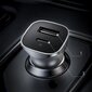 Ugreen USB Car Charger Type C / USB 24W Power Delivery Quick Charge gray (30780) цена и информация | Laadijad mobiiltelefonidele | hansapost.ee