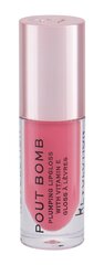 Huuleläige Makeup Revolution Pout Bomb Peachy, 4.6 ml цена и информация | Помады, бальзамы, блеск для губ | hansapost.ee