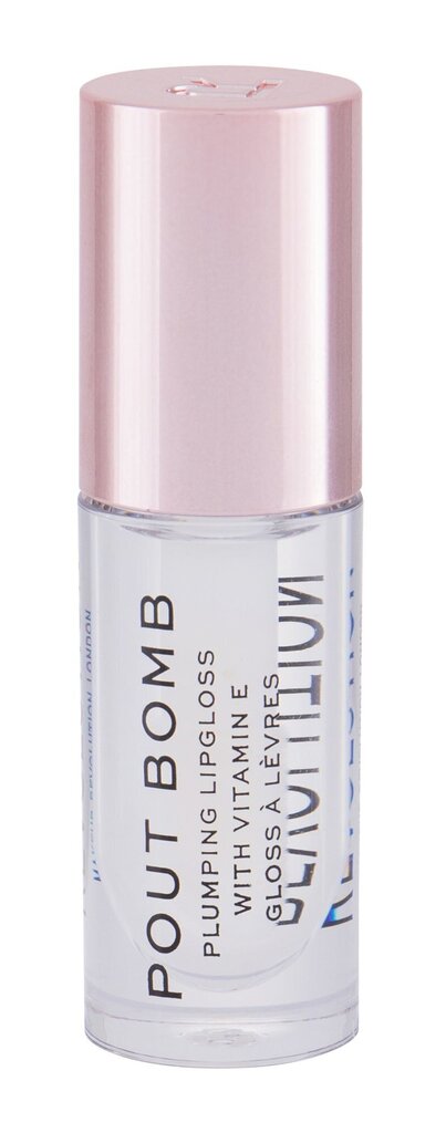 Läbipaistev huuleläige Makeup Revolution Pout Bomb Glaze, 4.6 ml цена и информация | Huulekosmeetika | hansapost.ee