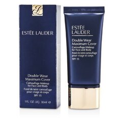 Vedel jumestuskreem Estee Lauder Double Wear Maximum Cover Camouflage SPF 15 30 ml hind ja info | Jumestuskreemid ja puudrid | hansapost.ee