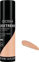 GOSH Dextreme Full Coverage jumestuskreem 30 ml, 006 Sand hind ja info | Gosh Copenhagen Parfüümid, lõhnad ja kosmeetika | hansapost.ee