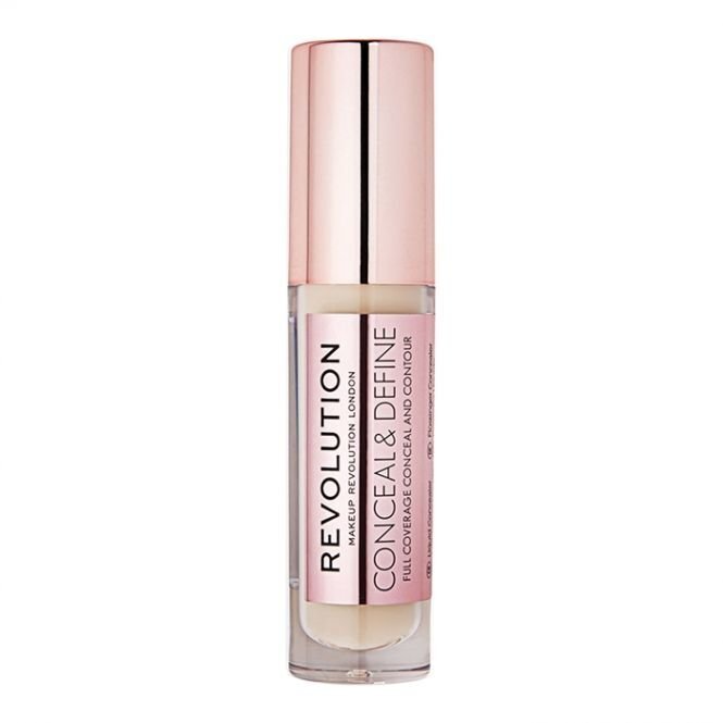 Vedel jumestuskreem Makeup Revolution London Conceal & Define 4 g, C3, C3 hind ja info | Jumestuskreemid ja puudrid | hansapost.ee