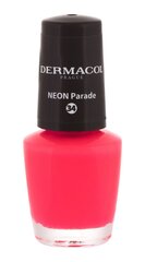 Dermacol Neon küünelakk 5 ml, 34 Neon Parade hind ja info | Küünelakid ja küünelakieemaldajad | hansapost.ee