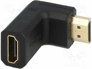 Адаптер LogiLink HDMI 90° цена и информация | Адаптеры, USB-разветвители | hansapost.ee