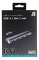 USB jaotur Deltaco USBC-1207, USB C - USB A цена и информация | USB adapterid ja jagajad | hansapost.ee