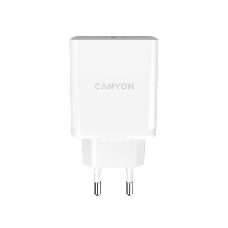 Adaptrid Canyon       Wall charger H-20 With USB-C 20W    White цена и информация | Sülearvuti laadijad | hansapost.ee