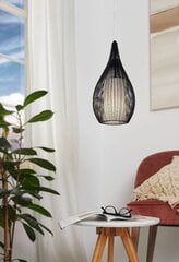 <p>Подвесной светильник Razoni, черный цвет, макс. 60 Вт E27</p>
 цена и информация | Потолочный светильник, 38 x 38 x 24 см | hansapost.ee