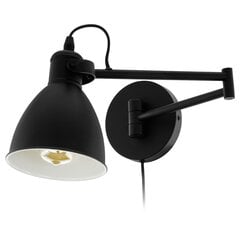 Настенный светильник San Peri E27, черный  цена и информация | Настенные светильники | hansapost.ee