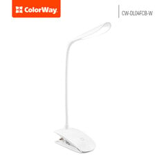 ColorWay LED Table Lamp Flexible & Clip цена и информация | Настольные лампы | hansapost.ee