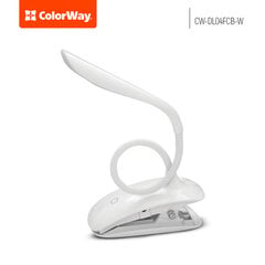 ColorWay LED Table Lamp Flexible & Clip цена и информация | Настольные лампы | hansapost.ee