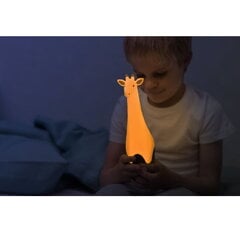 Детская ночная лампа и фонарик с автоматическим выключением Zazu Gina Smart Giraffe, серая цена и информация | Детские светильники | hansapost.ee