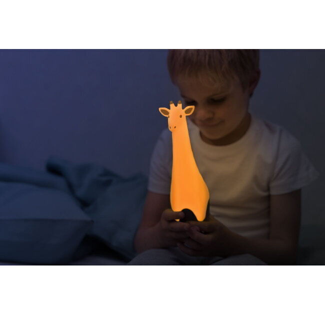 Zazu Gina Smart Giraffe - Night Lamp and Lantern with auto OFF function (after 10-30 min) for kids 3+ Grey hind ja info | Lastetoa valgustid | hansapost.ee