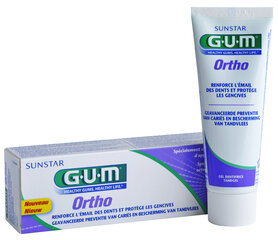 Hambapasta 75 ml inimestele, kes kannavad ortodontilisi seadmeid Ortho GUM® (3080) hind ja info | Sunstar Gum Parfüümid, lõhnad ja kosmeetika | hansapost.ee