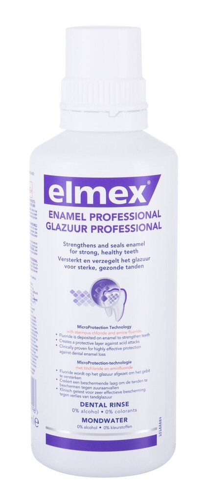 Elmex Enamel Professional suuvesi 400 ml цена и информация | Hambaharjad, hampapastad ja suuloputusvedelikud | hansapost.ee