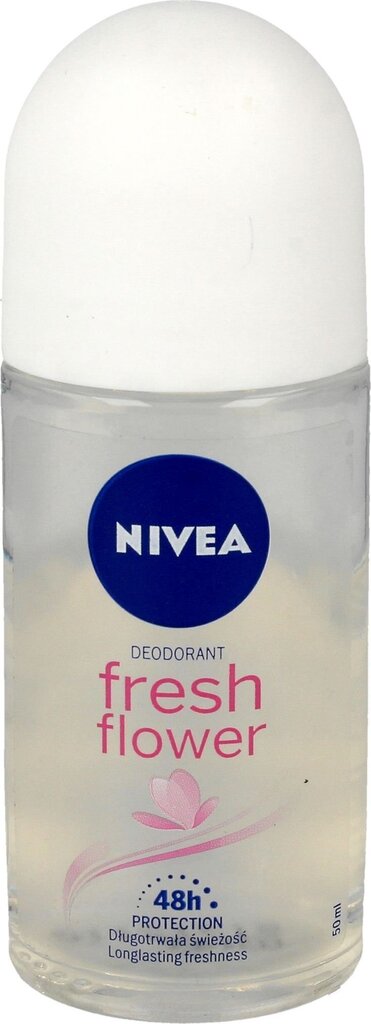 Rulldeodorant naistele Nivea Fresh Flower, 50 ml hind ja info | Deodorandid | hansapost.ee