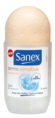 Roll-on Sanex Sensitive 50ml hind ja info | Deodorandid | hansapost.ee