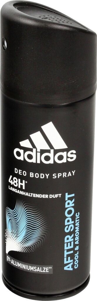 Adidas After Sport spreideodorant meestele 150 ml hind ja info | Deodorandid | hansapost.ee