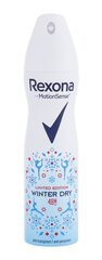 Pihustatav deodorant-antiperspirant Rexona Motionsense Winter Dry 48H naistele, 150 ml hind ja info | Deodorandid | hansapost.ee