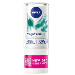 <p>Откройте для себя новое поколение антиперспирантов: Nivea Magnesium Dry. Формула с активным магнием обеспечивает эффективную защиту от пота. Дарит приятное ощущение свежести. Формула не содержит этилового спирта и обеспечивает приятный запах. Благоприятный для кожи антиперспирантный эффект достигается за счет усовершенствованной формулы с минералом хлоридом магния. Дерматологически доказано, что он щадит кожу. Формула заботится о коже и сохраняет ее здоровье.<br />
&nbsp;<br />
Годен до: смотреть на упаковке<br />
Страна производства: смотреть на упаковке<br />
Условия хранения: смотреть на упаковке</p> цена и информация | Дезодоранты | hansapost.ee