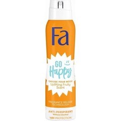 Fa Go Happy spreideodorant 150 ml hind ja info | Deodorandid | hansapost.ee