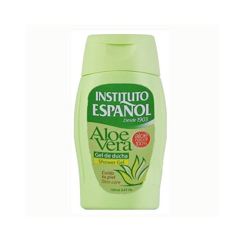 Niisutav dušigeel aloe veraga Instituto Espanol Aloe Vera Shower Gel 100 ml hind ja info | Dušigeelid, õlid | hansapost.ee