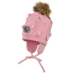 Huppa laste talvemüts MACY, roosa price and information | Hats, scarves, gloves for girls | hansapost.ee