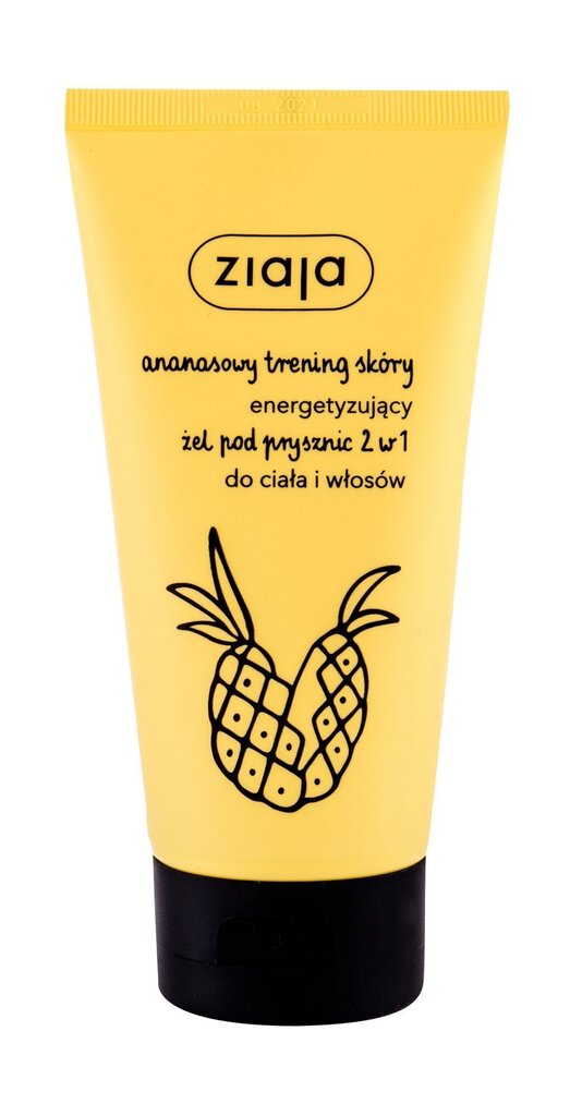 Ziaja Pineapple 2in1 dušigeel 160 ml цена и информация | Dušigeelid, õlid | hansapost.ee