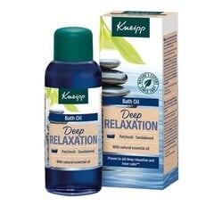 Kneipp Deep Relaxation Bath Oil dušiõli 100 ml hind ja info | Dušigeelid, õlid | hansapost.ee