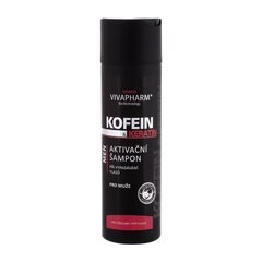 Vivaco VivaPharm Keratin & Caffeine šampoon meestele 200 ml hind ja info | Dušigeelid, õlid | hansapost.ee