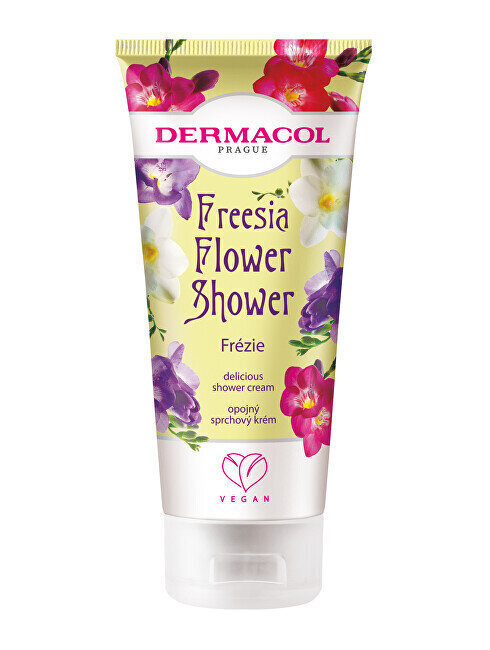 Dermacol Freesia Flower Shower dušikreem 200 ml цена и информация | Dušigeelid, õlid | hansapost.ee