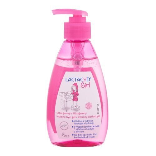 Lactacyd Girl Ultra Mild intiimpesuvahend lastele 200 ml hind ja info | Intiimhügieeni tooted | hansapost.ee