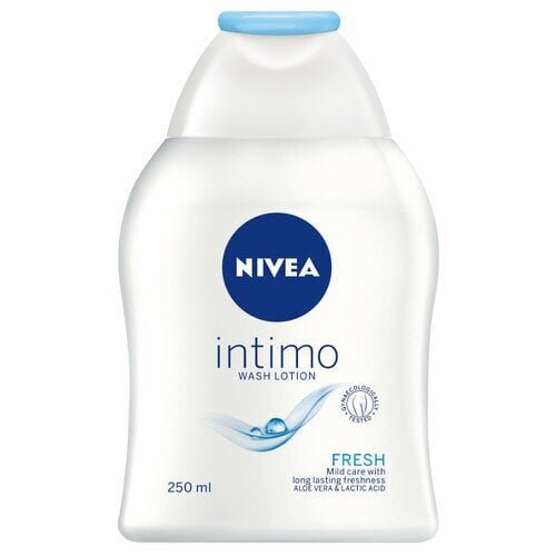 Nivea Intimo Intimate Wash Lotion Fresh intiimpesuvahend 250 ml цена и информация | Intiimhügieeni tooted | hansapost.ee