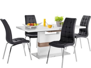 Notio Living Pavlos 200/Lila, комплект мебели для столовой белый цена и информация | Комплекты мебели для столовой | hansapost.ee