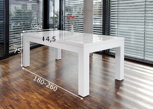 Söögilaud 180-260x90cm цена и информация | Кухонные и обеденные столы | hansapost.ee