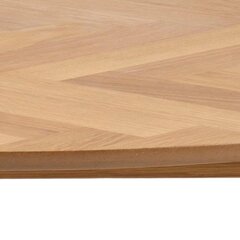 Söögilaud Nagano D120xH75cm, kalasaba tamm price and information | Kitchen tables, dining tables | hansapost.ee