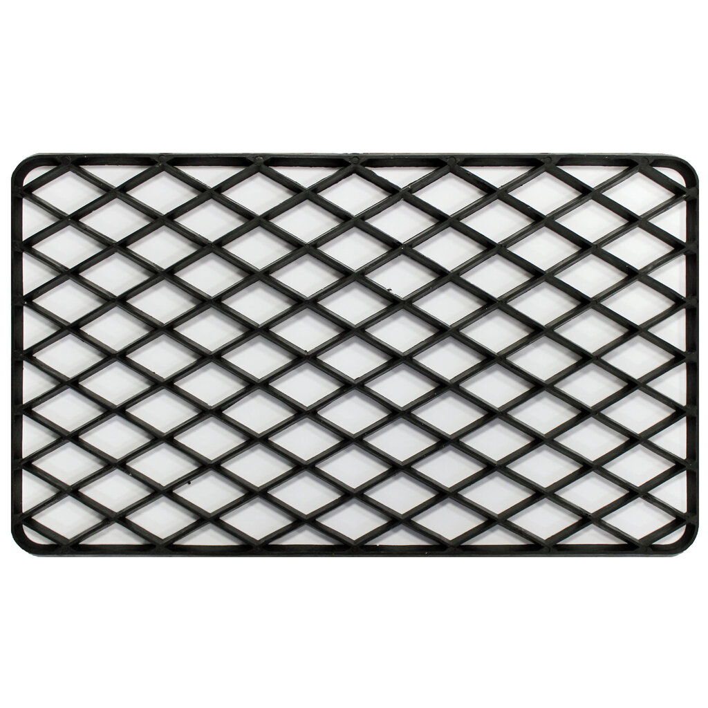 Uksematt Grille must, 34x58 cm hind ja info | Uksematid | hansapost.ee