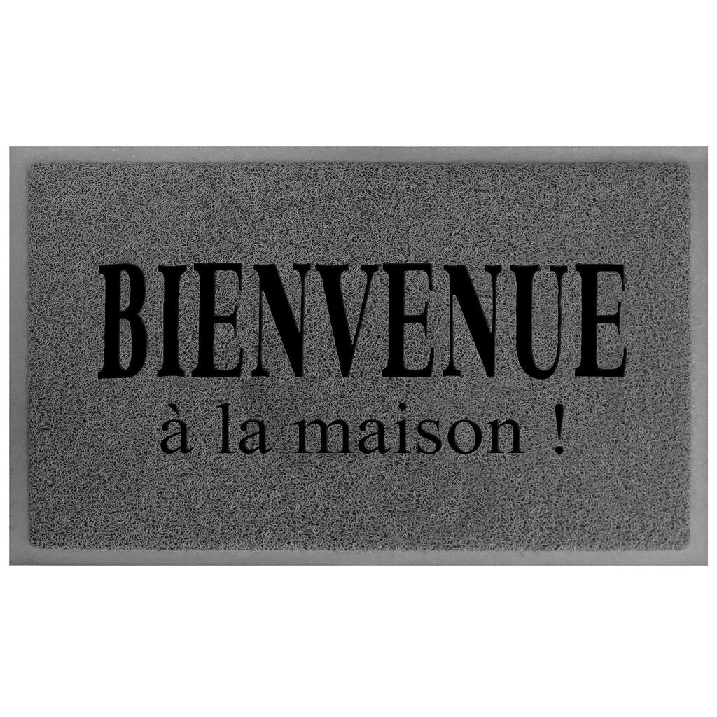 Uksematt Maison Grey/Black 45x75 cm hind ja info | Uksematid | hansapost.ee