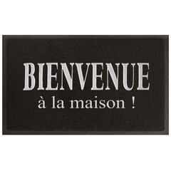 Дверной коврик Maison Black/Grey 45x75 см цена и информация | Придверные коврики | hansapost.ee