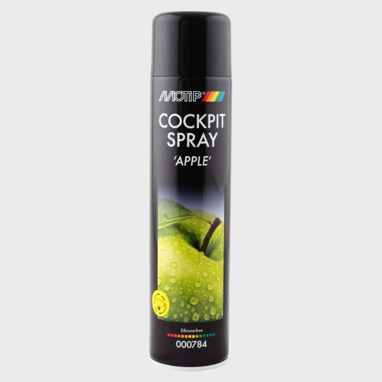 Salongipuhastusvahend COCKPIT SPRAY õun 600ml, Motip цена и информация | Autokeemia | hansapost.ee